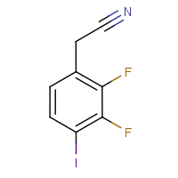 CAS: 1824275-26-4 | PC500713 | 2,3-Difluoro-4-iodophenylacetonitrile