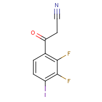 CAS: 1823324-15-7 | PC500720 | 2,3-Difluoro-4-iodobenzoylacetonitrile