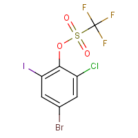 CAS:1823537-55-8 | PC500727 | 4-Bromo-2-chloro-6-iodophenyl trifluoromethanesulphonate