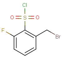 CAS:1824049-80-0 | PC500730 | 2-(Bromomethyl)-6-fluorobenzenesulphonyl chloride