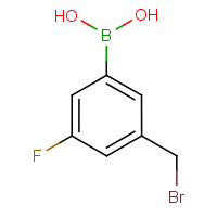 CAS: 2663787-29-7 | PC500738 | 3-(Bromomethyl)-5-fluorobenzeneboronic acid