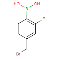CAS: 1331945-16-4 | PC500756 | 4-(Bromomethyl)-2-fluorobenzeneboronic acid