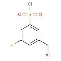 CAS:1824049-98-0 | PC500757 | 3-(Bromomethyl)-5-fluorobenzenesulphonyl chloride