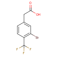 CAS: 1214391-55-5 | PC500762 | 3-Bromo-4-(trifluoromethyl)phenylacetic acid
