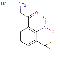 CAS: 1980034-86-3 | PC500767 | 2-Nitro-3-(trifluoromethyl)phenacylamine hydrochloride