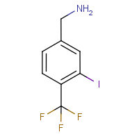 CAS: 1261827-19-3 | PC500777 | 3-Iodo-4-(trifluoromethyl)benzylamine