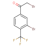 CAS:1383625-02-2 | PC500781 | 3-Bromo-4-(trifluoromethyl)phenacyl bromide