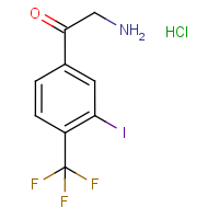 CAS: 1823624-95-8 | PC500785 | 3-Iodo-4-(trifluoromethyl)phenacylamine hydrochloride