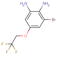 CAS: 1823566-65-9 | PC500815 | 6-Bromo-4-(2,2,2-trifluoroethoxy)benzene-1,2-diamine