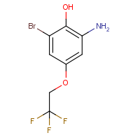 CAS:1823625-03-1 | PC500821 | 2-Amino-6-bromo-4-(2,2,2-trifluoroethoxy)phenol