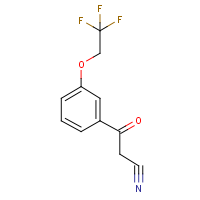 CAS: 1980038-54-7 | PC500844 | 3-(2,2,2-Trifluoroethoxy)benzoylacetonitrile