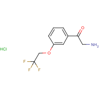 CAS: 1822871-82-8 | PC500849 | 3-(2,2,2-Trifluoroethoxy)phenacylamine hydrochloride