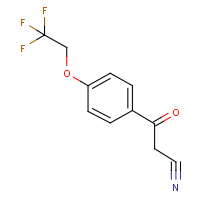 CAS: 252895-09-3 | PC500853 | 4-(2,2,2-Trifluoroethoxy)benzoylacetonitrile