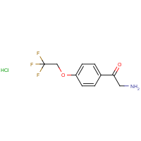 CAS: 1822869-64-6 | PC500858 | 4-(2,2,2-Trifluoroethoxy)phenacylamine hydrochloride