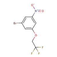 CAS: 1822852-24-3 | PC500874 | 3-Bromo-5-(2,2,2-trifluoroethoxy)nitrobenzene