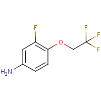 CAS: 937598-57-7 | PC500890 | 3-Fluoro-4-(2,2,2-trifluoroethoxy)aniline