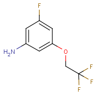 CAS: 1525858-03-0 | PC500893 | 3-Fluoro-5-(2,2,2-trifluoroethoxy)aniline