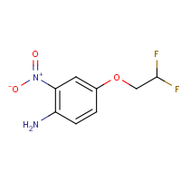CAS:1823494-73-0 | PC500896 | 4-(2,2-Difluoroethoxy)-2-nitroaniline