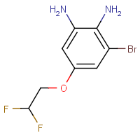 CAS:1823505-54-9 | PC500899 | 6-Bromo-4-(2,2-difluoroethoxy)benzene-1,2-diamine