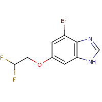 CAS:1823585-48-3 | PC500901 | 4-Bromo-6-(2,2-difluoroethoxy)-1H-benzimidazole