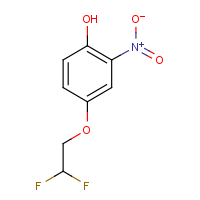 CAS:1823642-38-1 | PC500905 | 4-(2,2-Difluoroethoxy)-2-nitrophenol
