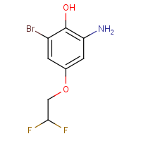 CAS:1823590-81-3 | PC500907 | 2-Amino-6-bromo-4-(2,2-difluoroethoxy)phenol