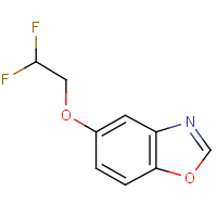 CAS:1823567-18-5 | PC500908 | 5-(2,2-Difluoroethoxy)-1,3-benzoxazole
