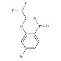CAS:1822852-49-2 | PC500952 | 4-Bromo-2-(2,2-difluoroethoxy)nitrobenzene
