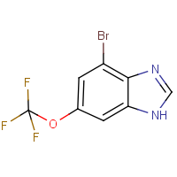 CAS: 1804265-53-9 | PC501000 | 4-Bromo-6-(trifluoromethoxy)-1H-benzimidazole