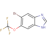 CAS: 1803897-76-8 | PC501003 | 5-Bromo-6-(trifluoromethoxy)-1H-benzimidazole