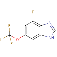 CAS: 1804058-26-1 | PC501005 | 4-Fluoro-6-(trifluoromethoxy)-1H-benzimidazole