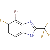 CAS: 1822861-98-2 | PC501009 | 4-Bromo-5-fluoro-2-(trifluoromethyl)-1H-benzimidazole