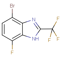 CAS: 2089971-68-4 | PC501011 | 4-Bromo-7-fluoro -2-(trifluoromethyl)-1H-benzimidazole