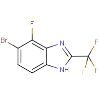 CAS: 2089972-25-6 | PC501012 | 5-Bromo-4-fluoro -2-(trifluoromethyl)-1H-benzimidazole