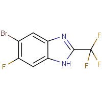 CAS: 1512496-94-4 | PC501013 | 5-Bromo-6-fluoro -2-(trifluoromethyl)-1H-benzimidazole