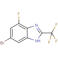 CAS: 2089920-05-6 | PC501014 | 6-Bromo-4-fluoro -2-(trifluoromethyl)-1H-benzimidazole