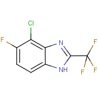 CAS: 1822862-19-0 | PC501015 | 4-Chloro-5-fluoro -2-(trifluoromethyl)-1H-benzimidazole