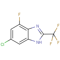 CAS: 89426-95-9 | PC501019 | 6-Chloro-4-fluoro -2-(trifluoromethyl)-1H-benzimidazole