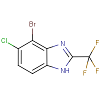 CAS: 2089728-52-7 | PC501020 | 4-Bromo-5-chloro -2-(trifluoromethyl)-1H-benzimidazole