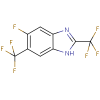 CAS: | PC501030 | 5-Fluoro-2,6-bis(trifluoromethyl)-1H-benzimidazole