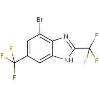 CAS: 156425-54-6 | PC501033 | 4-Bromo-2,6-bis(trifluoromethyl)-1H-benzimidazole