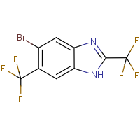 CAS: 156493-84-4 | PC501036 | 5-Bromo-2,6-bis(trifluoromethyl)-1H-benzimidazole