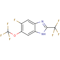 CAS:1980040-38-7 | PC501047 | 5-Fluoro-6-(trifluoromethoxy)-2-(trifluoromethyl)-1H-benzimidazole