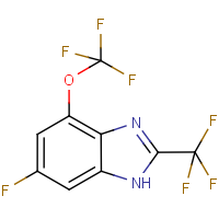 CAS:1980040-20-7 | PC501048 | 6-Fluoro-4-(trifluoromethoxy)-2-(trifluoromethyl)-1H-benzimidazole