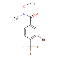 CAS:1820664-98-9 | PC50107 | 3-Bromo-N-methoxy-N-methyl-4-(trifluoromethyl)benzamide