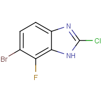 CAS:1388028-91-8 | PC501071 | 6-Bromo-2-chloro-7-fluoro-1H-1,3-benzimidazole
