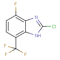 CAS: 1803899-27-5 | PC501082 | 2-Chloro-4-fluoro-7-(trifluoromethyl)-1H-1,3-benzimidazole