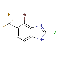 CAS: 1803902-32-0 | PC501086 | 4-Bromo-2-chloro-5-(trifluoromethyl)-1H-1,3-benzimidazole