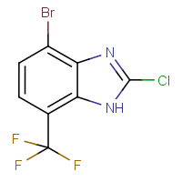 CAS: 1803897-21-3 | PC501088 | 4-Bromo-2-chloro-7-(trifluoromethyl)-1H-1,3-benzimidazole