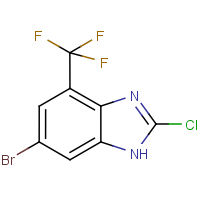 CAS: 1804185-95-2 | PC501091 | 6-Bromo-2-chloro-4-(trifluoromethyl)-1H-1,3-benzimidazole